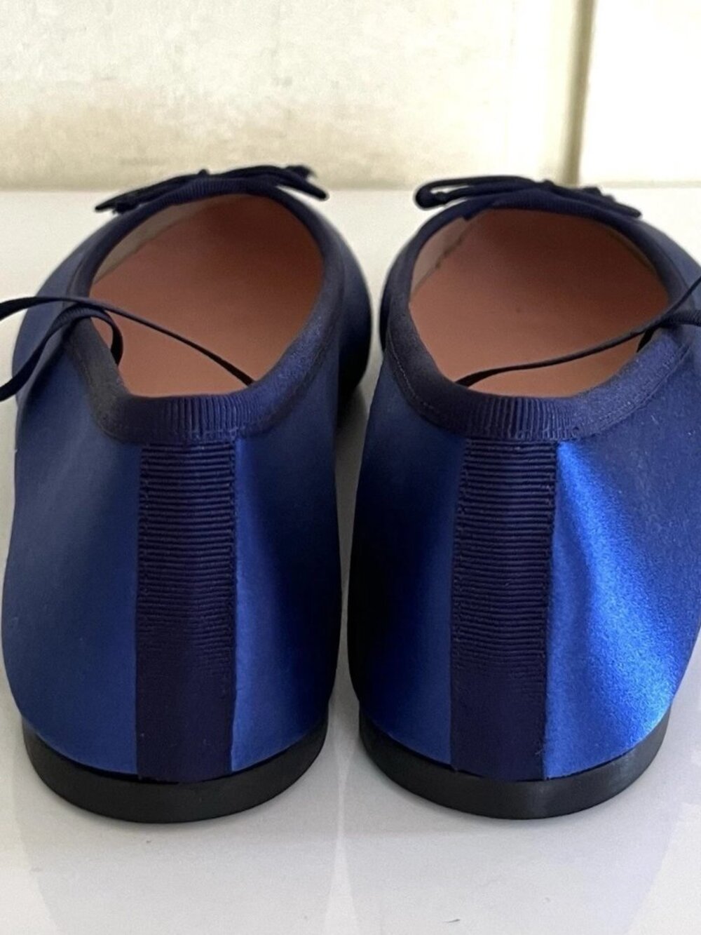 J. Crew Royal Blue Mary Jane Flats with Dark Trim. Size 8 - Picture 5 of 6